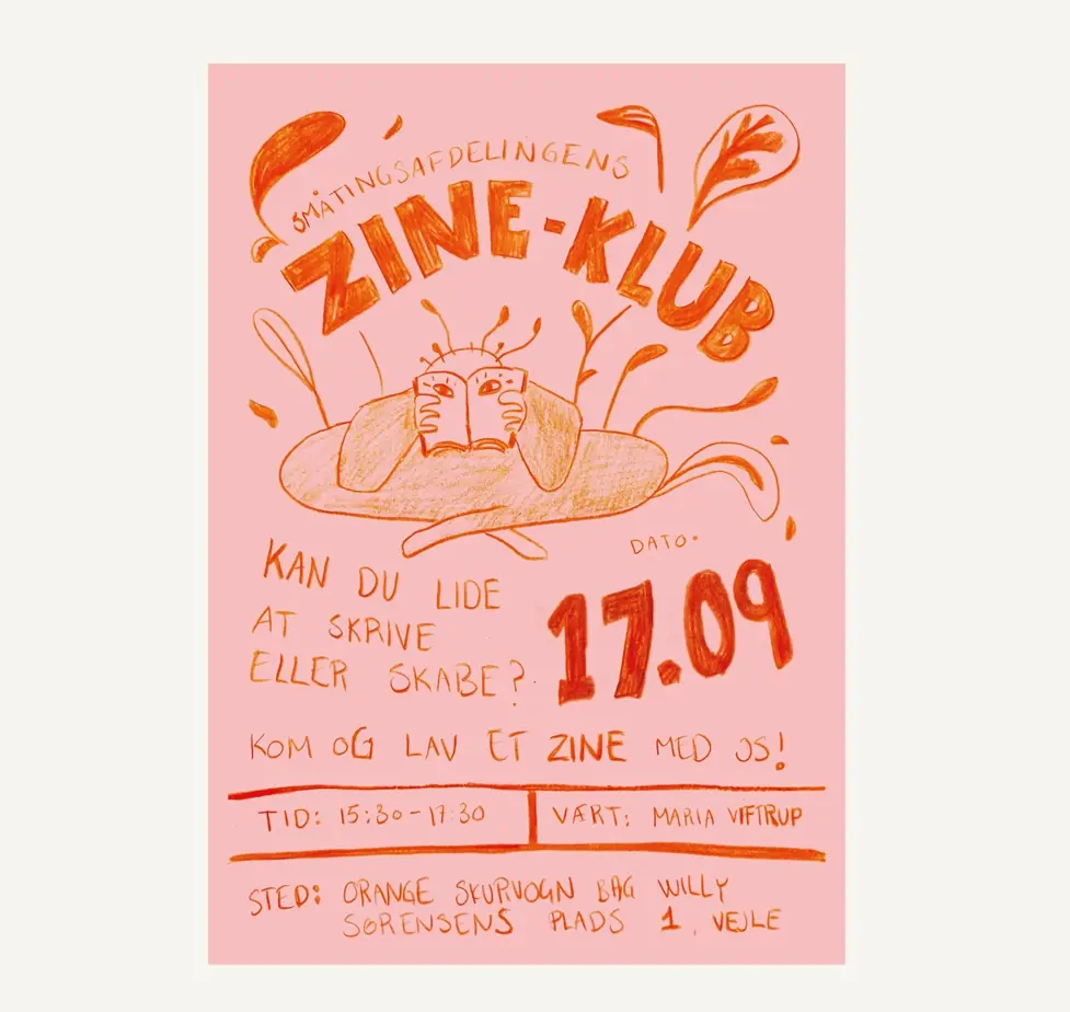 Zine Club - September 17 · Vejle Bibliotek - Spinderiet, Vejle