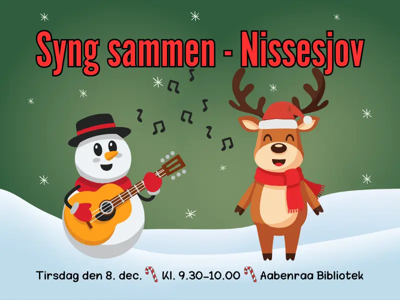 Syng sammen: Nissesjov — Aabenraa Bibliotek, Aabenraa