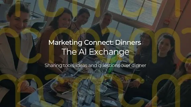 Marketing Connect Dinner: The AI Exchange — Seaside Toldboden, København