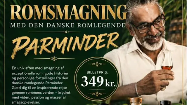 Rum Tasting with Rum Legend Parminder · Kokkens Vinhus, Glostrup