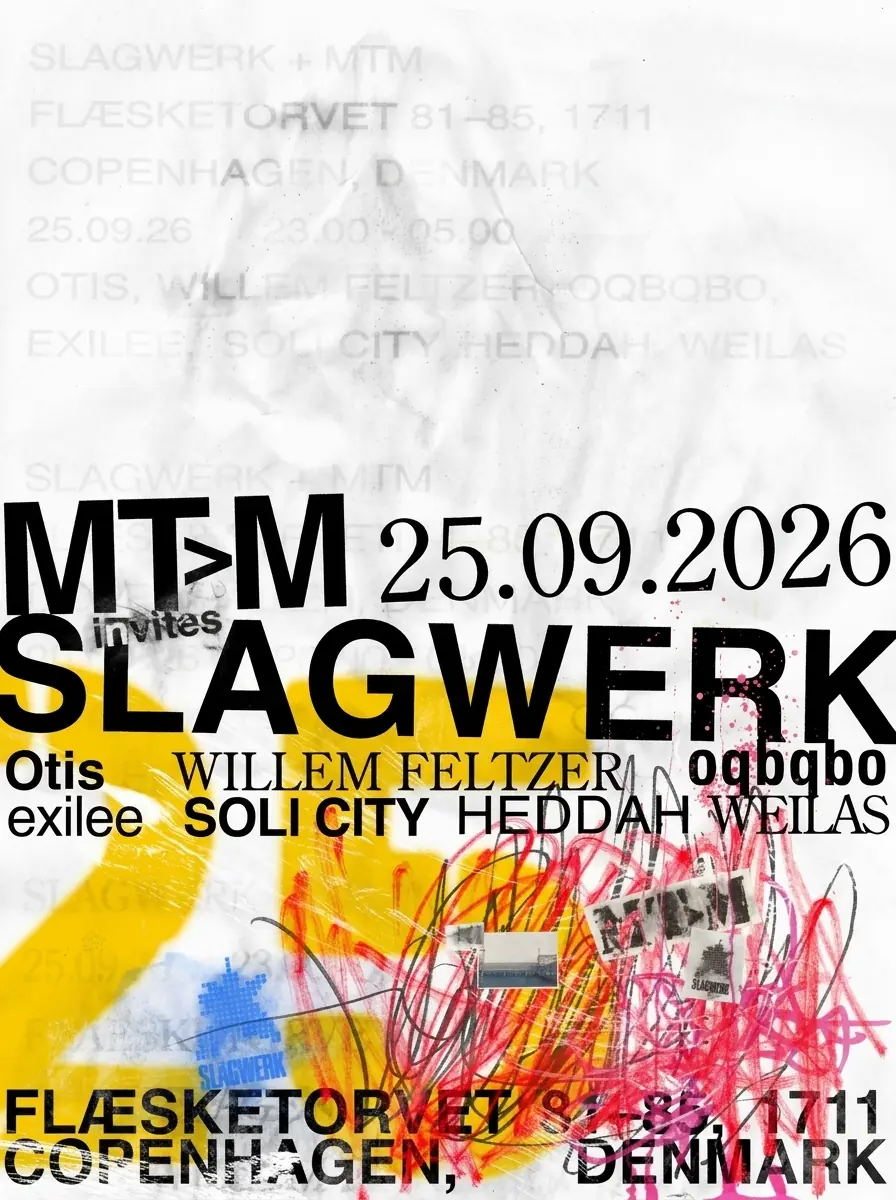 MT>M invites Slagwerk · Jolene, København