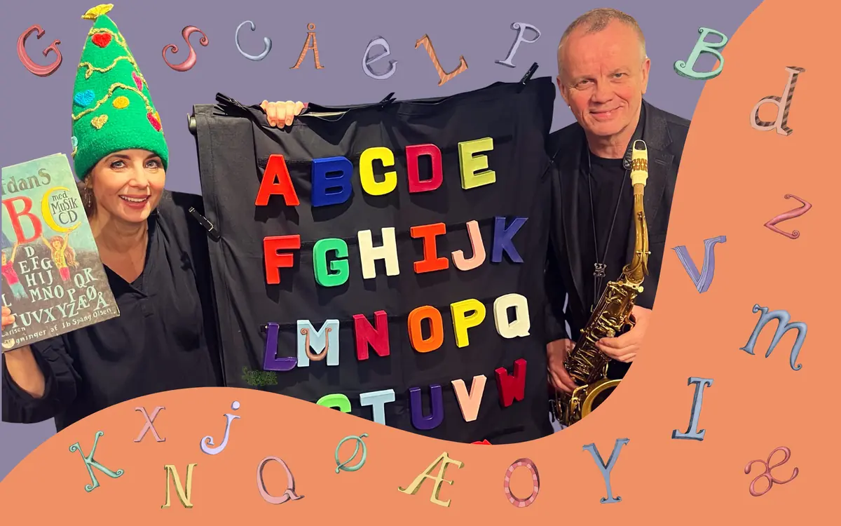 Halfdan's ABC with Teater AstaBasta · Valby Bibliotek, Copenhagen