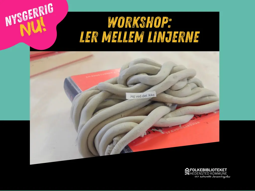 Workshop: Clay Between the Lines · Juelsminde Folkebibliotek, Juelsminde