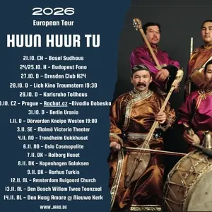 Huun-Huur-Tu · A HUSET, Aarhus