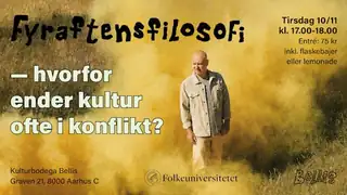 Fyraftensfilosofi på Kulturbodega Bellis – hvordan forstår vi genkomsten af højreekstremismen?
