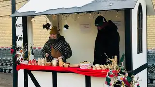 Christmas Houses in Allerød Town Centre