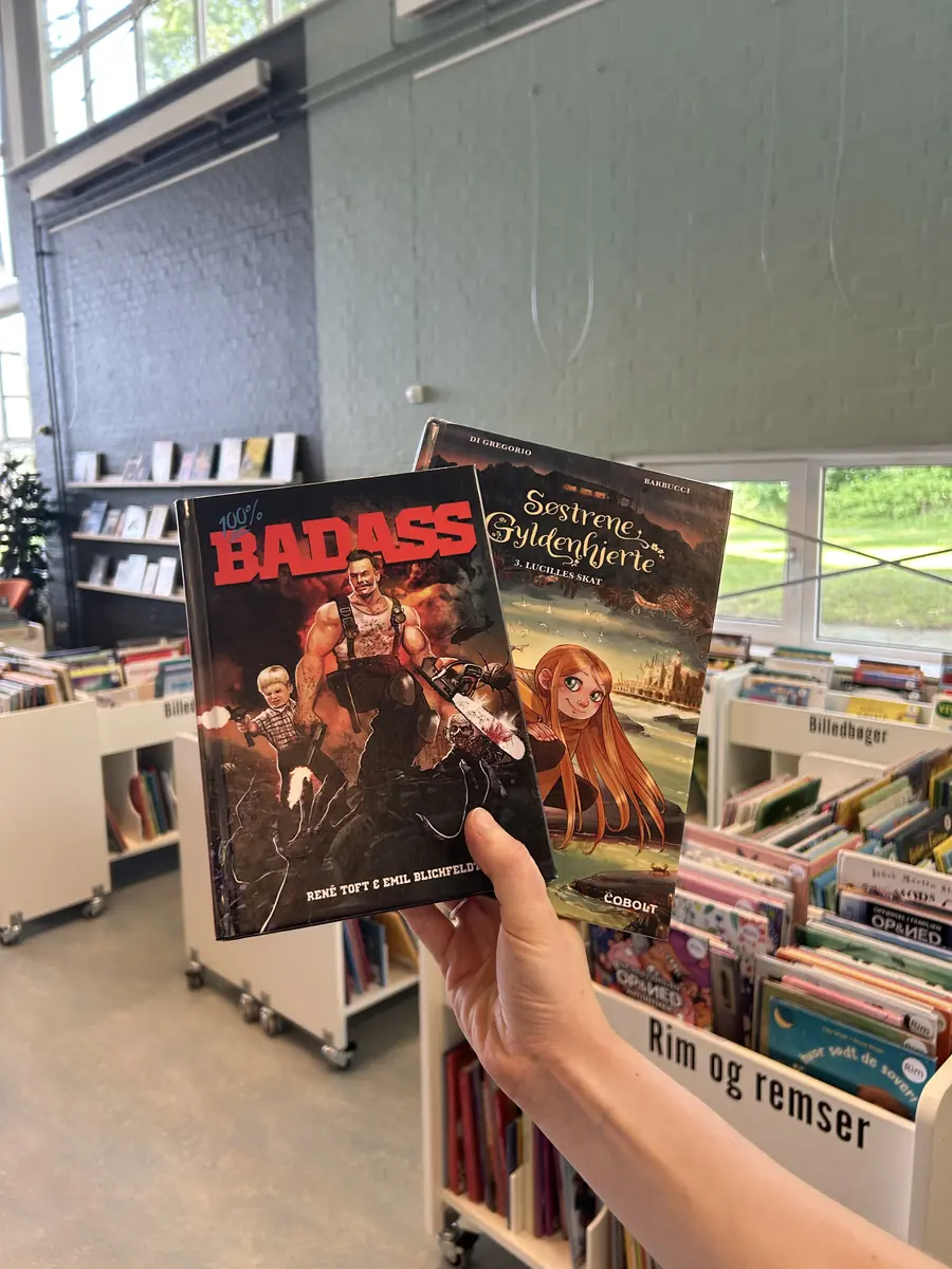 Bogbanden for de 9-12 årige — Rødekro Bibliotek, Rødekro