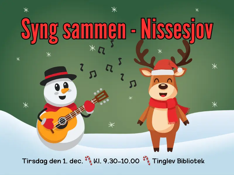 Gemeinsam singen: Weihnachtsspaß — Tinglev Bibliotek, Tinglev