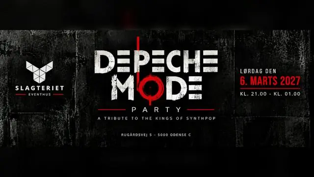 Depeche Mode Party 2027 · Slagteriet Eventhus, Odense