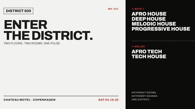 District 909 · Chateau Motel, Copenhagen