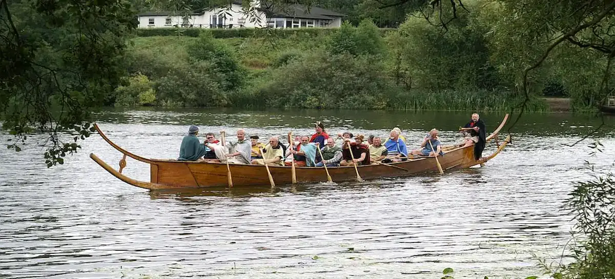 Tour de Naturpark Nordals - Iron Age Activities at the Hjortspring Boat · Hjortspringbådens Laug, Nordborg
