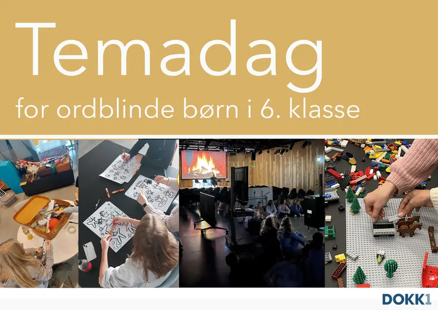 Theme day for dyslexic children in 6th grade — Hovedbiblioteket, Aarhus