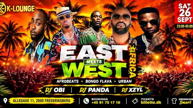 East meets West Africa · K-Lounge, Frederiksberg