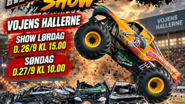 Monster-Truck- und Stuntshow in Vojens · Vojens Hallerne, Vojens