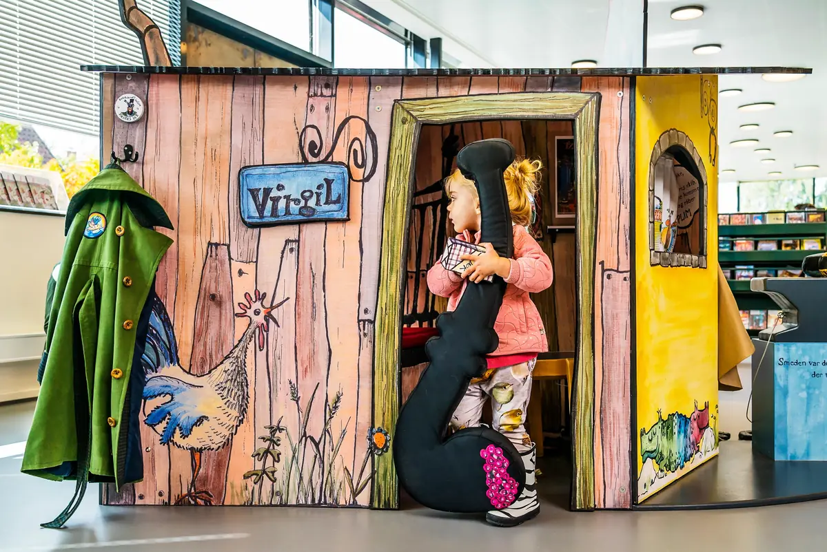 Lille Virgil-udstilling — Biblioteket på KulturØen, Middelfart