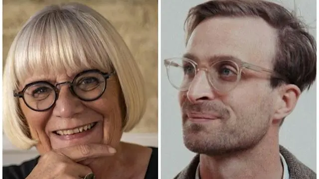 AUGUST HAGE og EVA DAMSGÅRD på FJORDSANS — Fjordsans, Præstø