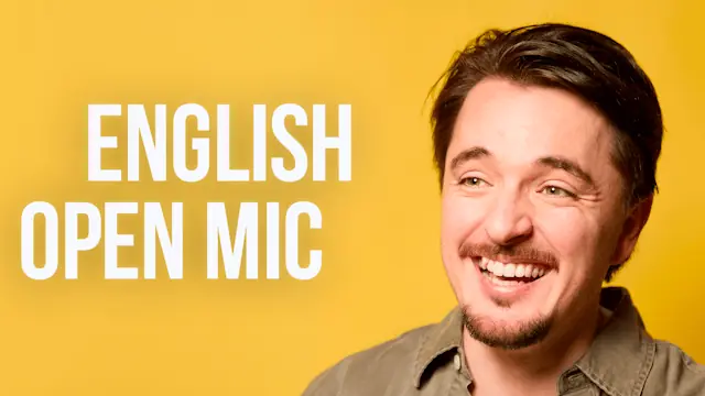 English Open Mic - Host: Jefferson Bond · Comedy Zoo, Copenhagen