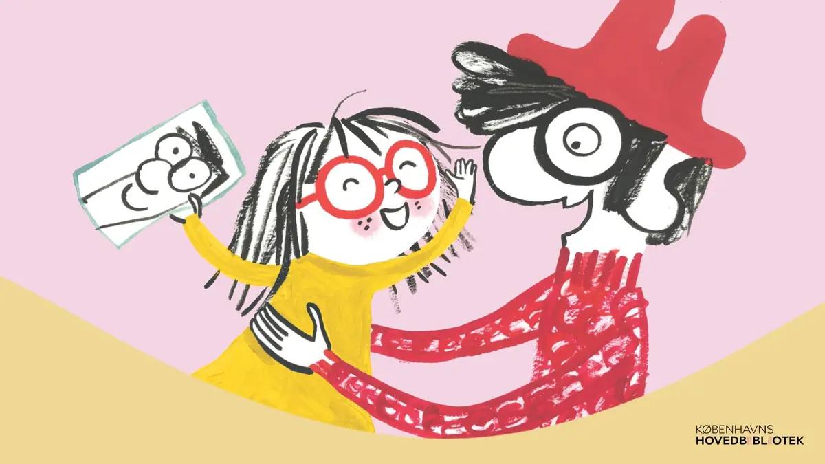 Saturday at the Loft: Story and Live Drawing about Pølse with Oliver Zahle and Siri Melchior · Hovedbiblioteket, Copenhagen