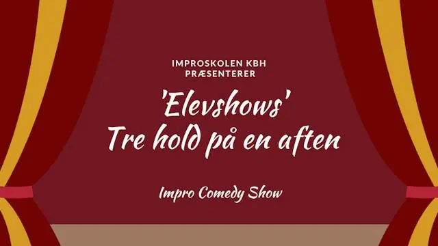 Improskolen / Student Shows · Lygten Station, Copenhagen