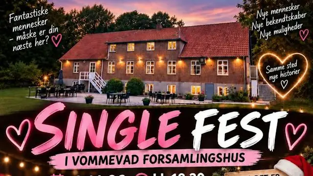 Singles Party in Vommevad · Vommevad Forsamlingshus, Regstrup
