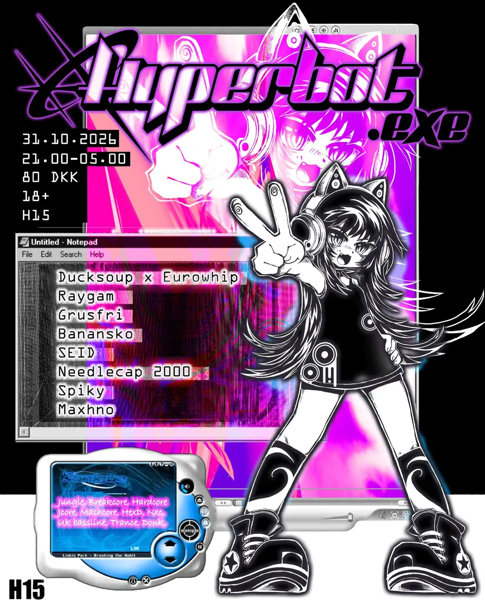 Hyperbot.exe · H15 Cafeteria, Bar, Studio & Scene, Copenhagen