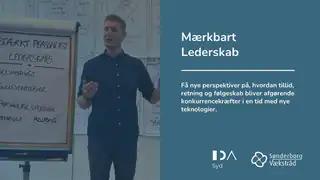 Mærkbart Lederskab – ledelse skal kunne mærkes, før det kan måles