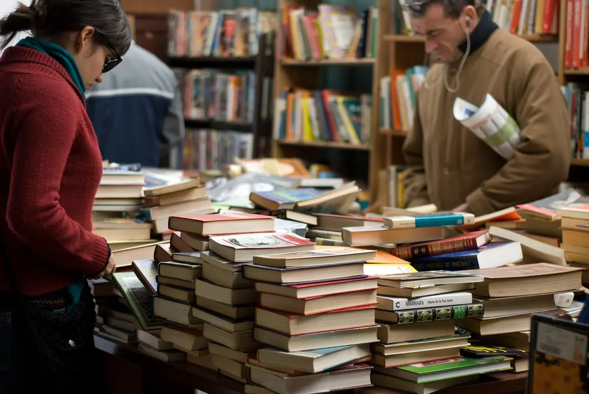 Book Sale at the Old Lunderskov Library · Lunderskov Bibliotek, Lunderskov