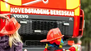 Lær om Brand - Brandforebyggelsesuge for 0.-1. klasse på Frederiksberg Brandstation