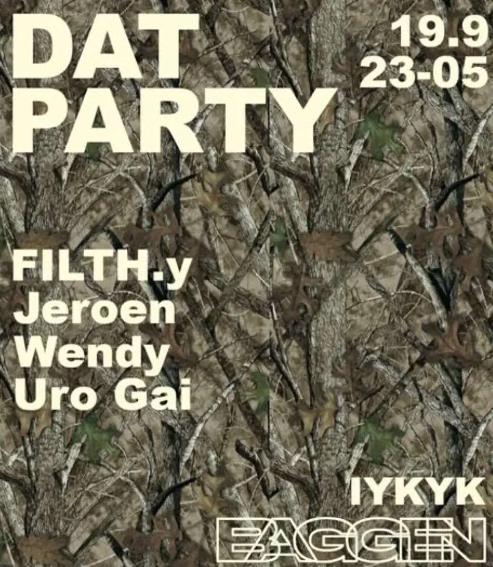 DAT PARTY · Baggen, Kopenhagen