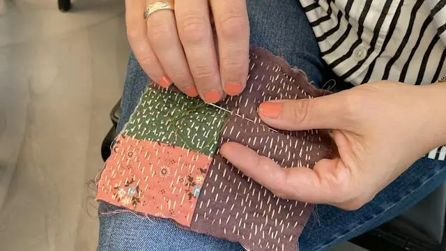 Sashiko Workshop - Japanese Embroidery · Milles garncafé, Søborg