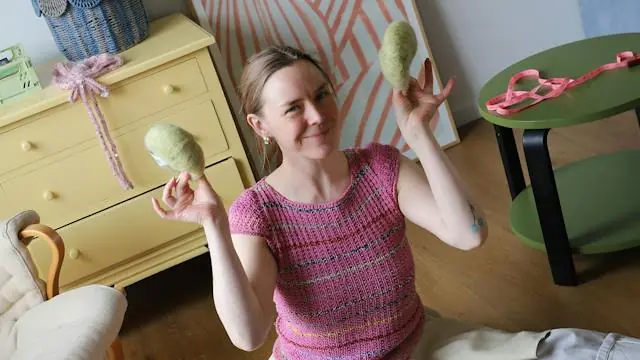 Workshop in Leftover Yarn · Milles garncafé, Søborg