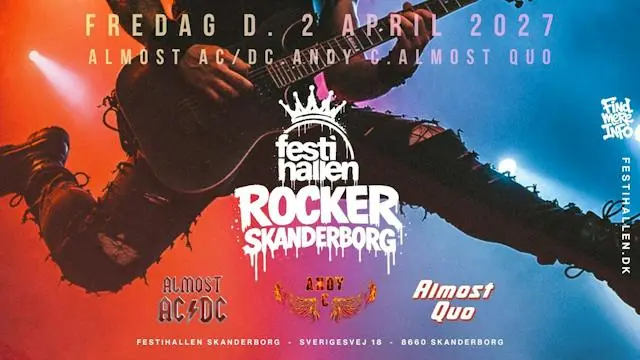 Festihallen Rocker 2027 · Festihallen, Skanderborg