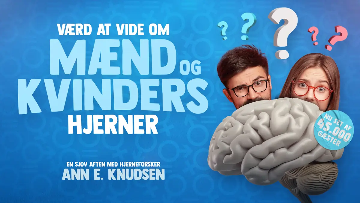 VÆRD AT VIDE OM MÆND OG KVINDERS HJERNER – Underholdende foredrag med Ann E. Knudsen — Tråden, Middelfart