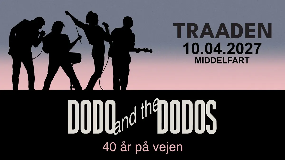 Dodo & The Dodos - 40 år på vejen — Tråden, Middelfart