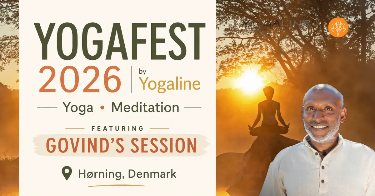 Yogafest 2026 - Yoga & Meditation with Govind in Hørning - Oct 3 — Santhi Yoga, Herning, Herning