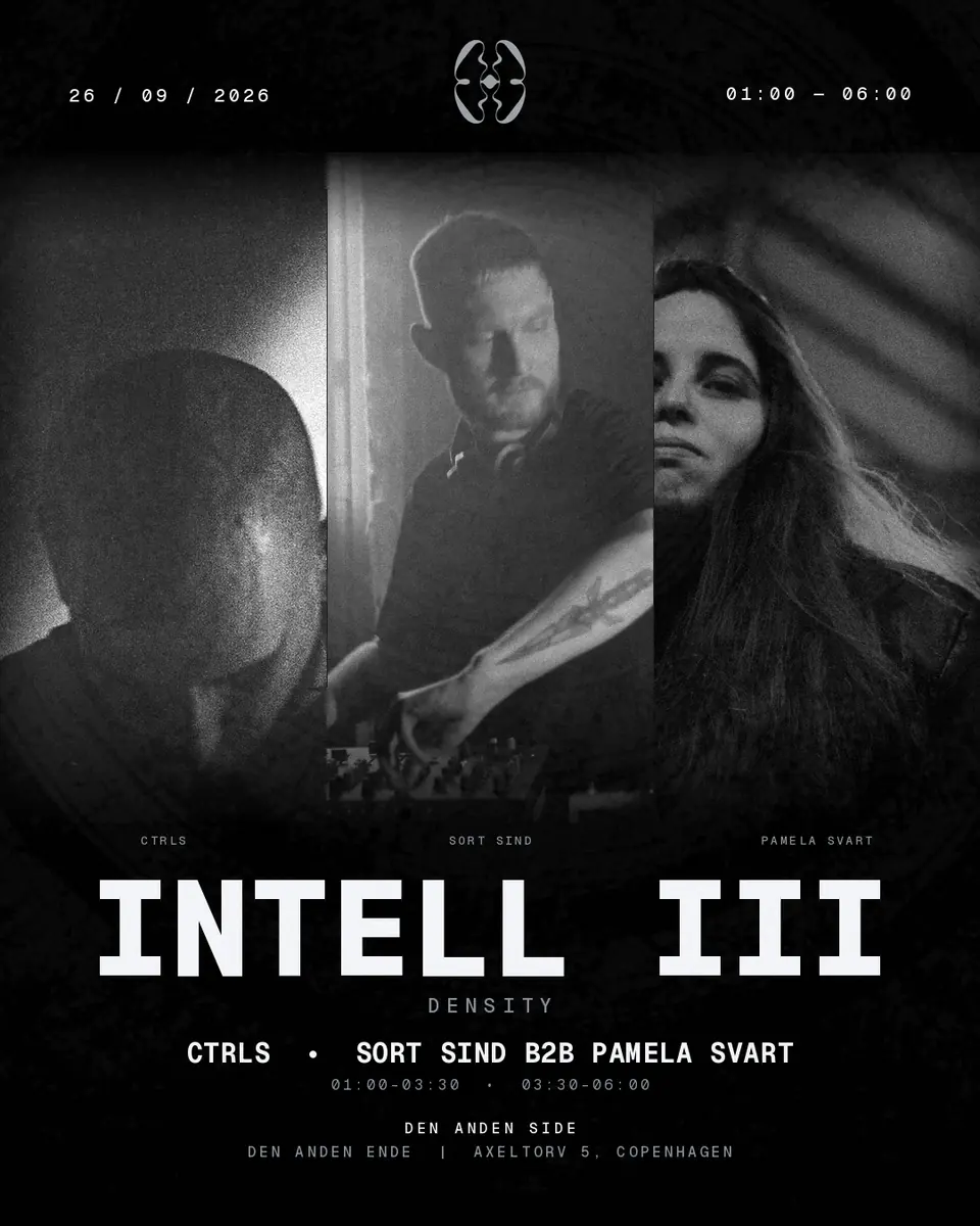 INTELL III: DENSITY@ Den Anden Side · Den Anden Side, København