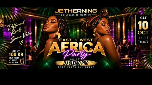Afro beats · Jet Coffee & Cocktails Herning, Herning