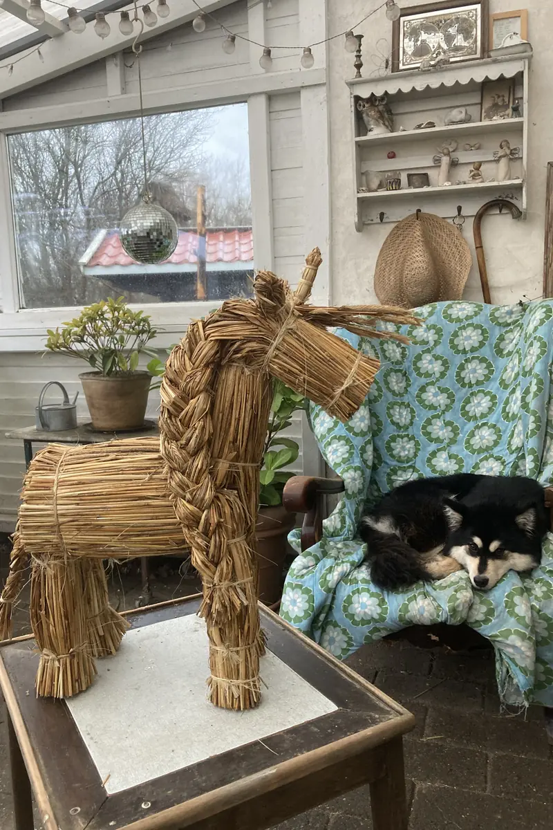 Strohpferd-Workshop · Skansen, Skibby