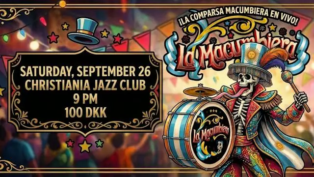 La Macumbiera on Christiania Jazz Club · Christiania Jazz Club, Copenhagen