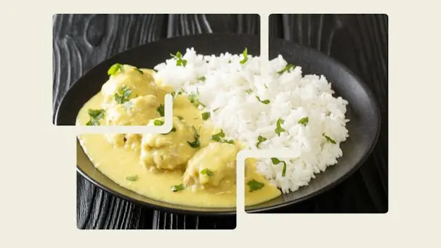 Gemeinschaftsessen: Fleischbällchen im Curry · Kildevæld Kulturcenter, Kopenhagen