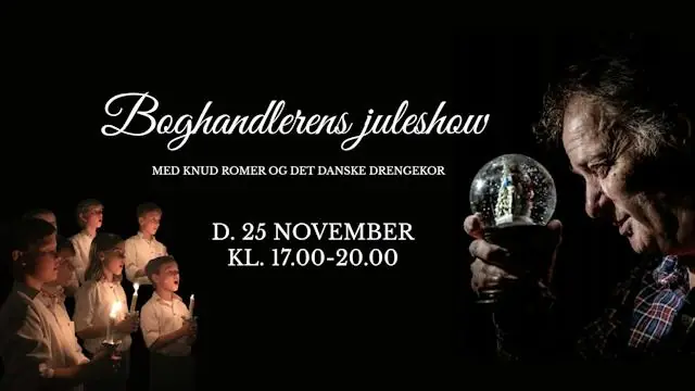 The Bookseller's Christmas Show with Knud Romer and Det Danske Drengekor · Metronomen, Frederiksberg