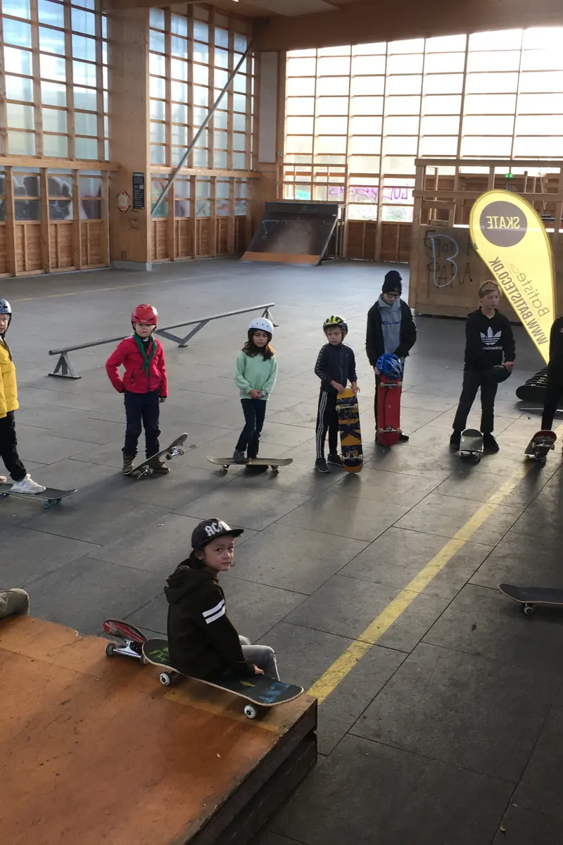 Skate på Jägers 12.-13.oktober 2026 (fra 1. klasse og opefter) — Jägers, Gentofte Sportspark, Gentofte
