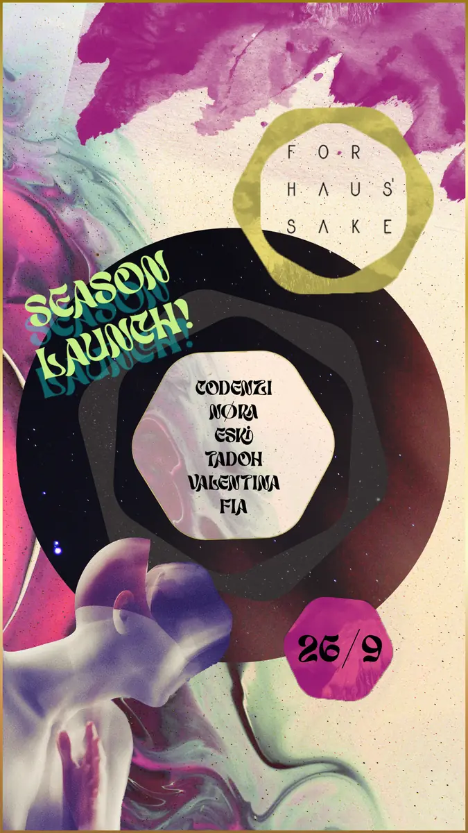 For Haus' Sake Season Launch · MODULE, Copenhagen