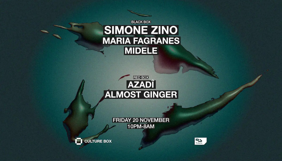 Simone Zino / Maria Fagranes / Midele / AZADÎ / Almost Ginger · Culture Box, Copenhagen