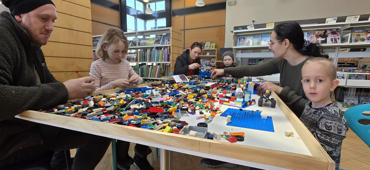 Build LEGO at Trekanten · Trekanten - Bibliotek og Kulturhus, Aalborg
