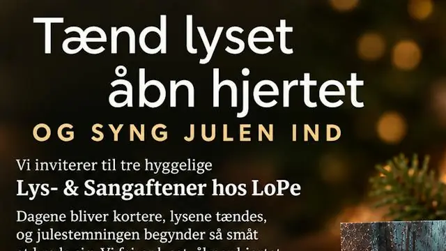 LoPe Sangaften · LoPe v/Lone Pedersen, Lemvig