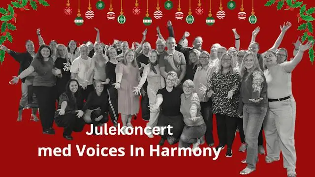 Рождественский концерт 2026 с Voices In Harmony · SOSU H - Erhvervsskole Indgang, Brøndby