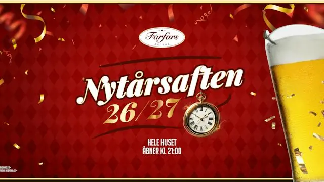 New Year's Eve at Farfars Bodega · Farfars Bodega, Copenhagen