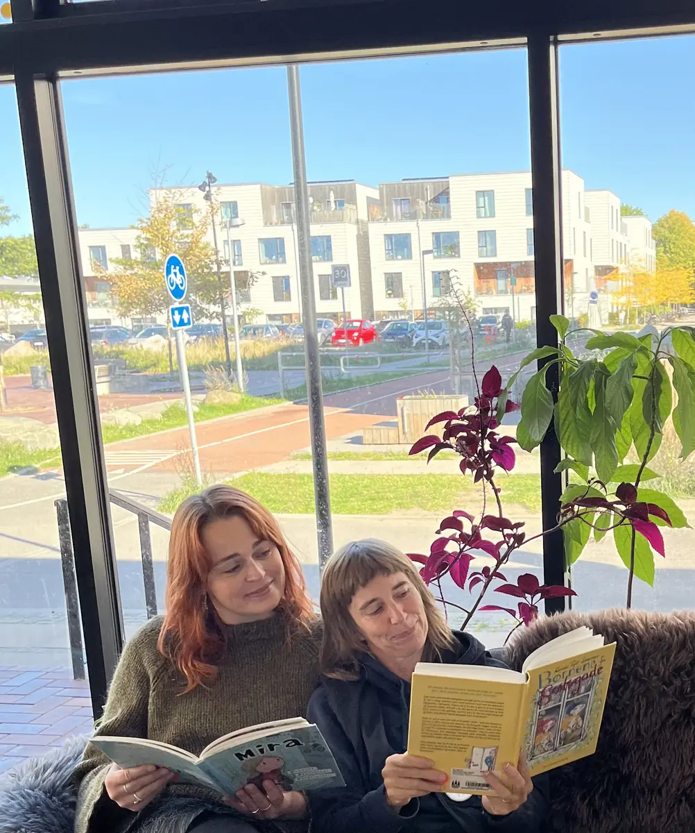 Lesegemütlichkeit in der Solvang-Bibliothek · Solvang Bibliotek, Kopenhagen