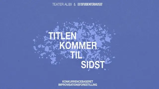 TITLEN KOMMER TIL SIDST · Studenterhuset Aalborg, Aalborg